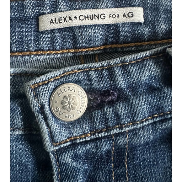 Women 24 Alexa Chung for AG Adriano Goldschmied High Rise Medium Skinny Jeans - Picture 5 of 6
